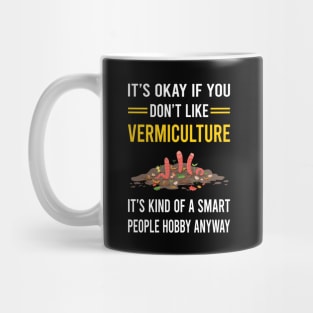 Smart People Hobby Vermiculture Worm Farming Farmer Vermicompost Vermicomposting Mug